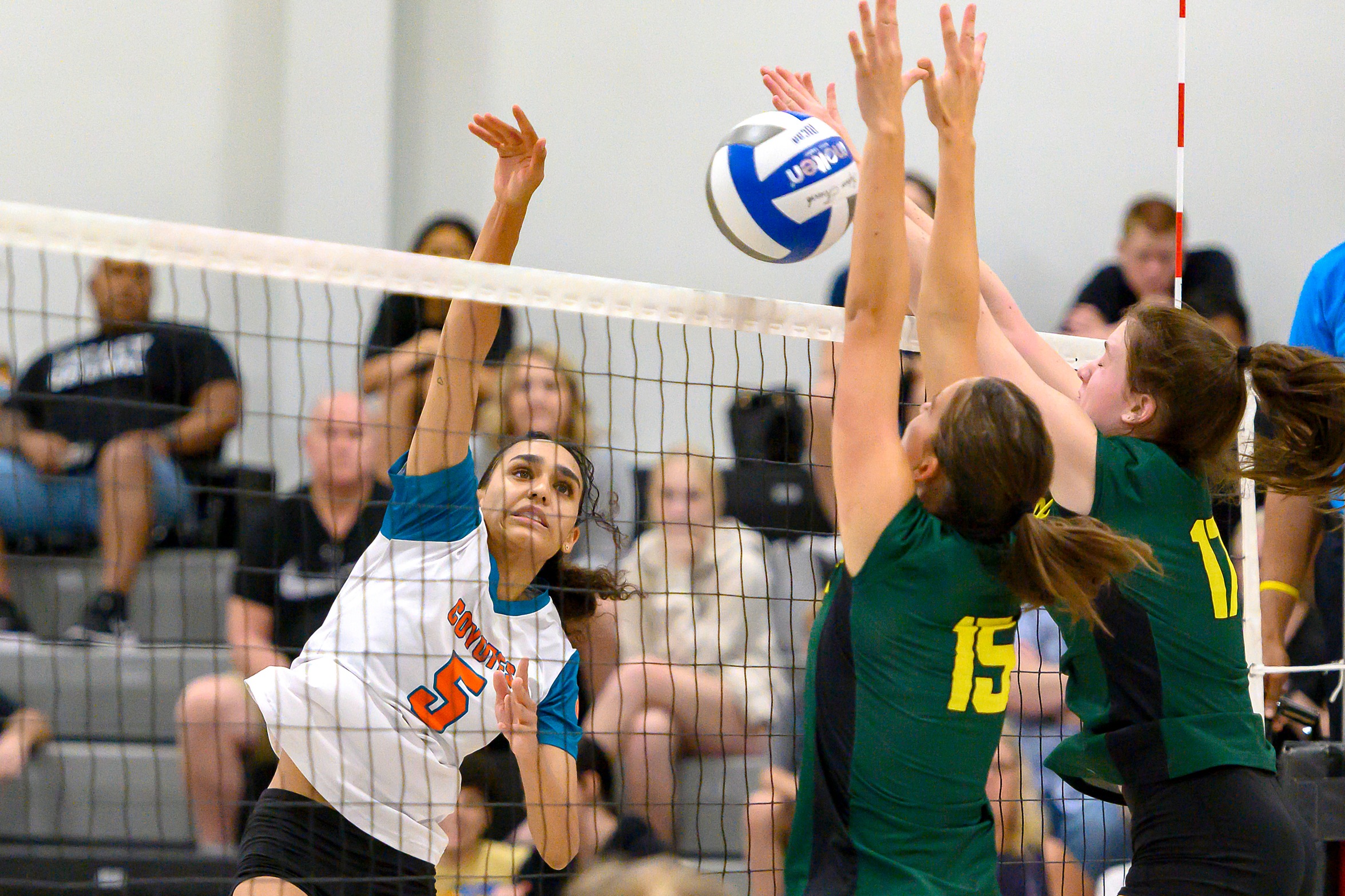 Volleyball Rolls over Roughriders